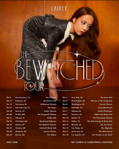 laufey bewitched tour dates